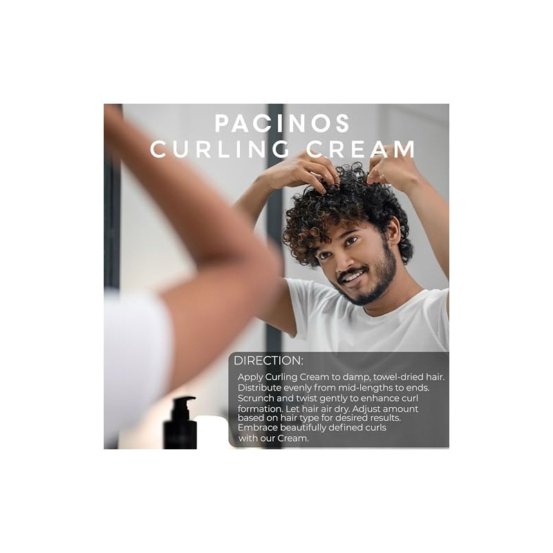 Pacinos Curling Cream - All Day Cream For Curly Hair