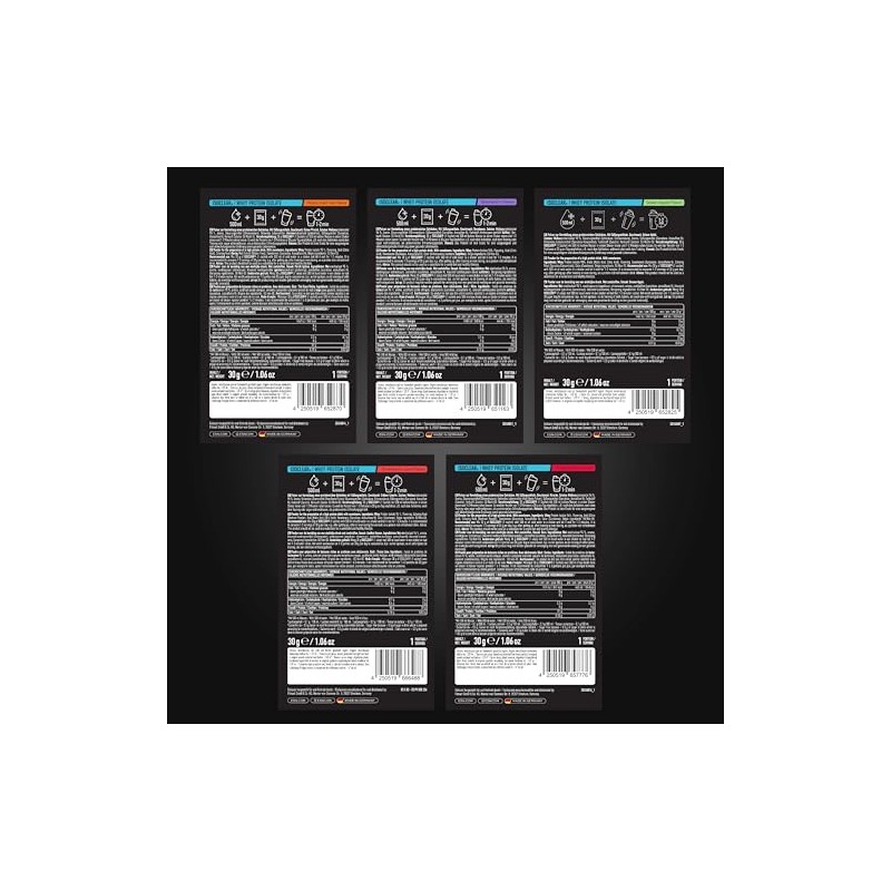 ESN ISOCLEAR Whey Isolate Protein Powder, Sample Box, 5 x