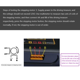 Automobile Ignition Coil Test Injector Solenoid Valve Idling Stepper Motor Instrument Tester