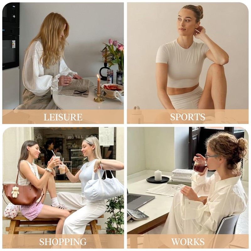 Wireless Seamless Bras for Women with Support - No Underwire