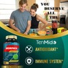 2 Packs Moringa Capsules, 4 Months Supply with Turmeric, Ashwagandha,