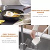 TeamFar Kitchen Utensils, 4 PCS Silicone Cooking Utensils with White