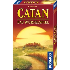 KOSMOS 699093 Catan - The Dice Game, Board Game Classic Settlers of Catan in Dice Game, Small Handy Format, Perfect for Travel, Played in 20 Minutes