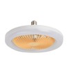 Ceiling Fan Light 30W ABS Housing 9.8in 2 in 1