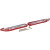 WAL-BOARD TOOLS Fixed Blade Utility Knife, Die - Cast Zinc