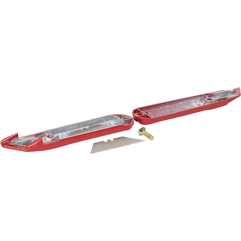 WAL-BOARD TOOLS Fixed Blade Utility Knife, Die - Cast Zinc