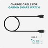 TUSITA USB-C Plug Charging/Data Cable Compatible with Garmin Watch -