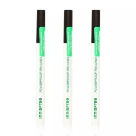 Gita [이니스프리] 이니스프리 파워프루프 펜 라이너 0.6g 1호 블랙 3개 [Innisfree] Innisfree Powerproof Pen Liner 0.6g No. 1 Black 3 pcs [Basic]