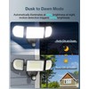 Olafus 180W Motion Sensor Outdoor Lights, 18000lm Dusk to Dawn