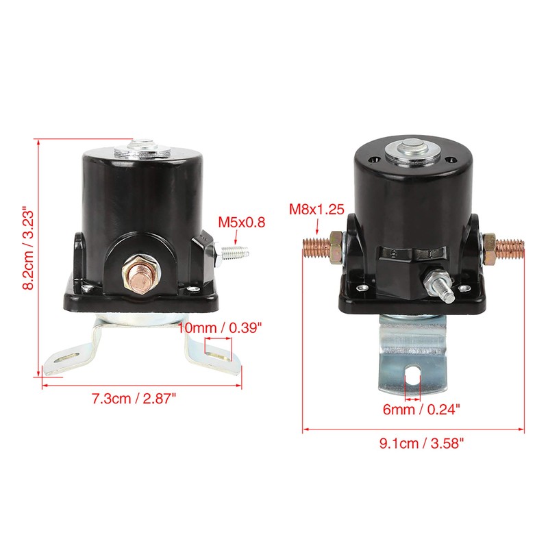 X AUTOHAUX 8N11450 12V Start Er Solenoid Relay Switch Replacement