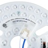 HAOLEDI 6.3" LED Ceiling Fan Light Retrofit Kit, 22W, 2800LM,
