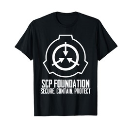 SCP Foundation Mission I Foundation Logo Organisation Name T-Shirt