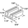Prime-Line M 6089 Nylon Shower Door Bottom Guide (2 Pack)