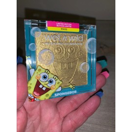 Wet N Wild Spongebob Squarepants X Gold Shimmer Highlighter Limited Edition