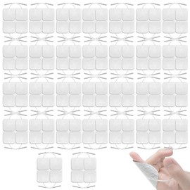 EMS Elektroden Pads Klebe Elektroden Pads,Wiederverwendbare Klebeelektroden für TENS Geräte,TENS Gerät Elektroden Pads,Universal Gewebe Elektrode Pads (50 * 50mm-30pc)