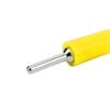 100Pcs Banana Plug Male Nickel Plated Brass Pin Straight for