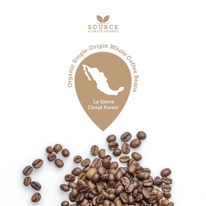 Source Climate Change Coffee Award Winning Organic Medium Roast Mexico