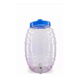 Barril Vitrolero De Plástico Con Llave 20 Lt