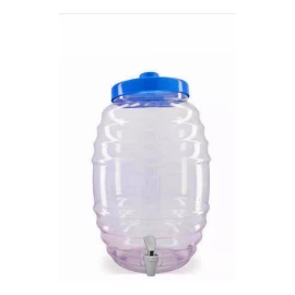 Barril Vitrolero De Plástico Con Llave 20 Lt
