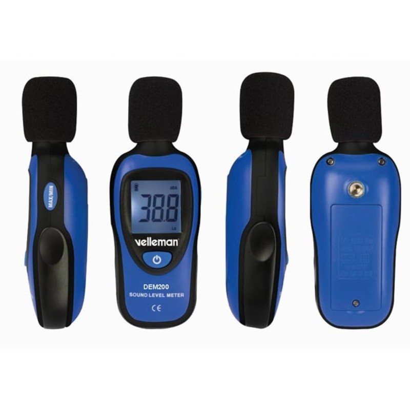 VELLEMAN - DEM200 Digital Mini Sound Level Meter 406130