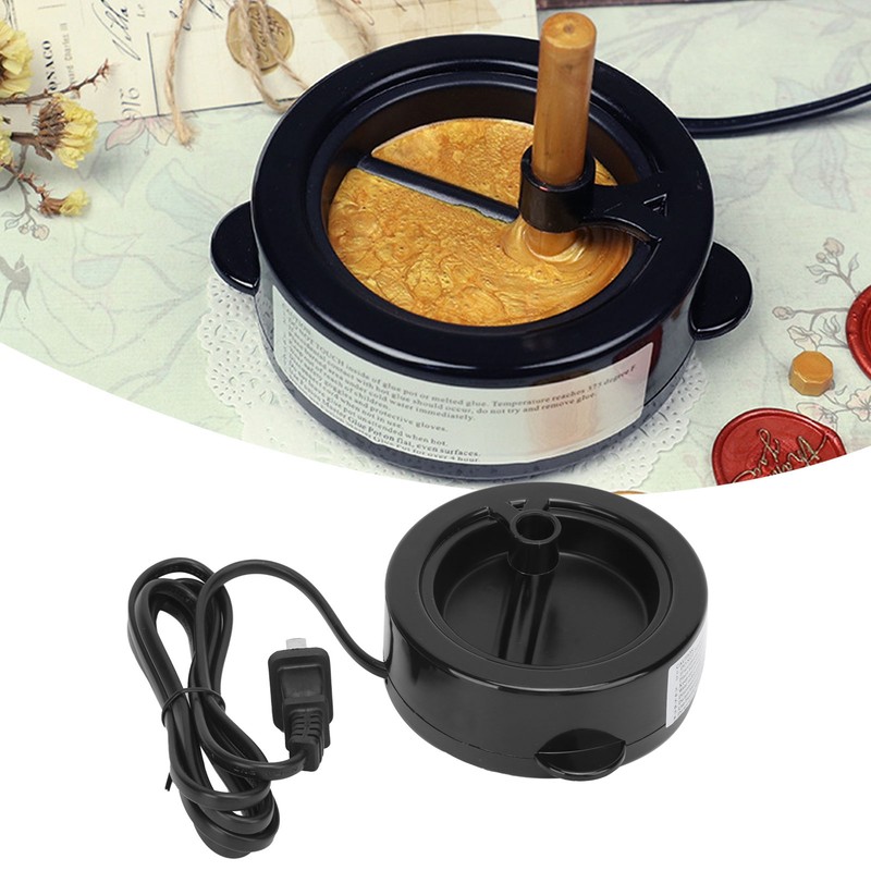 Sealing Wax Melting Furnace 50ml Lacquer Sealing Stamp Electric Heating