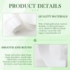 8 Pcs Plastic Flower Buckets with Detachable Base - 11.8