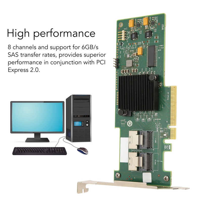 9210 8i 6GB Smart Array Card SAS SATA Controller Card