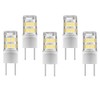 5-Pack G8 LED Bulb 3W GY8.6 Bi-Pin Base T4 JCD