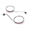 Topteng Universal Scooter Moped Mirrors 8mm for Vespa Piaggio Liberty