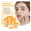 Set De Cuidado Facial Con Vitamina C, Rutina Completa