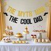 The Myth Man The Cool Dad Banner,Best Dad Ever,World's Best