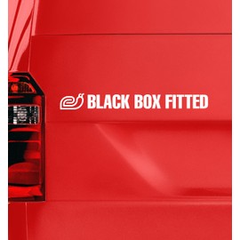 Black Box Installed Line Snail Logo Vinyl Decal Sticker | Waterproof 5-7 Years Vinyl Decals | 10cm - 20cm