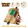 Universal Electric Fuel Pump 12V 1.2A Gas Diesel Inline 4-7