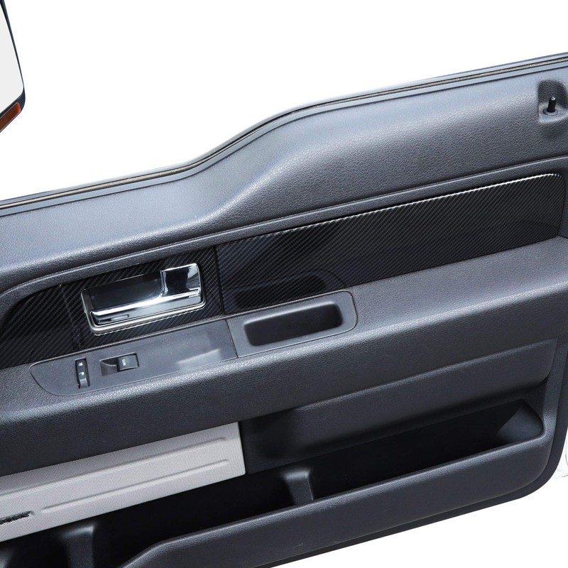 JeCar 8PCS for F150 Interior Trim Door Handle Panel Cover