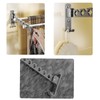 Baitang Foldable Clothes Hanger, Coat Hook, Aluminium Alloy Hook, Wall