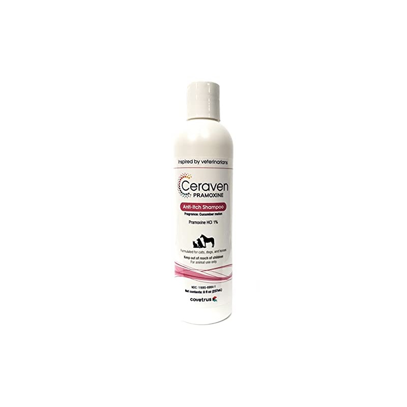 Covetrus Ceraven Pramoxine Anti-Itch Shampoo (8 oz)