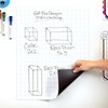 Really Good Stuff Jumbo Magnetic Dry Erase Graph 1?? Sheet,
