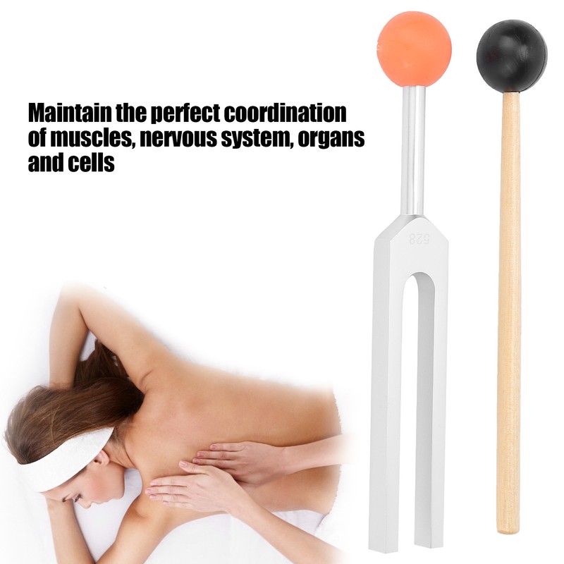528Hz Tuning Fork Aluminum Alloy Sound Healing Therapy Tuning Fork