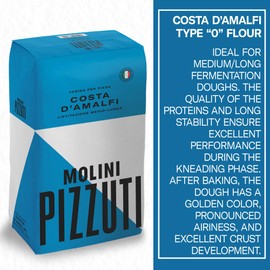 Molini Pizzuti Costa d'Amalfi Pizza Flour - 5KG