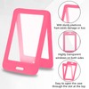 1 Pcs ID Badge Holder with Double-Sided Windows Vertical Hard