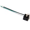 Longdex 3-Wire Outlet 15A 125V Black Snap-in Grounding Receptacle with