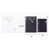 Leoyoubei Stationary Paper with Envelopes Pack of 27,Flashing Series stationery
