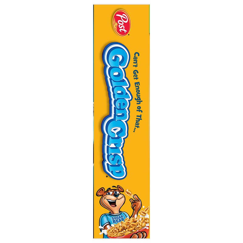 Golden Crisp Breakfast Cereal, Sweetened Puffed Wheat Cereal, 24 OZ