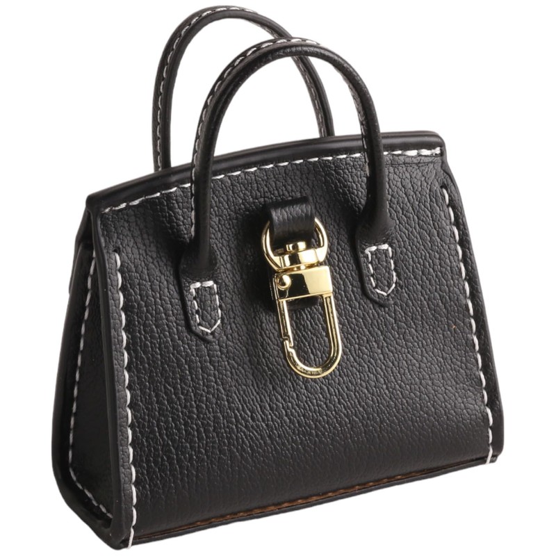 smasol Mini Bag Style Smart Key Case, Genuine Leather, Women's,