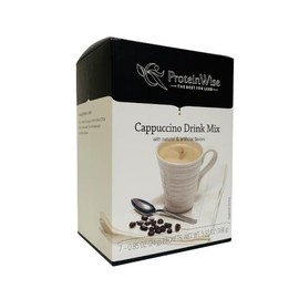 ProteinWise - Decaf Cappuccino Drink Mix - 7/Box