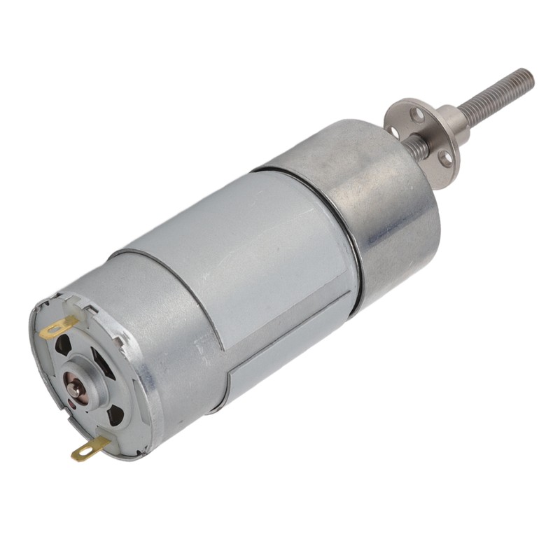 DC24V Self Locking Worm Gear Motor High Torsion Speed Reduction
