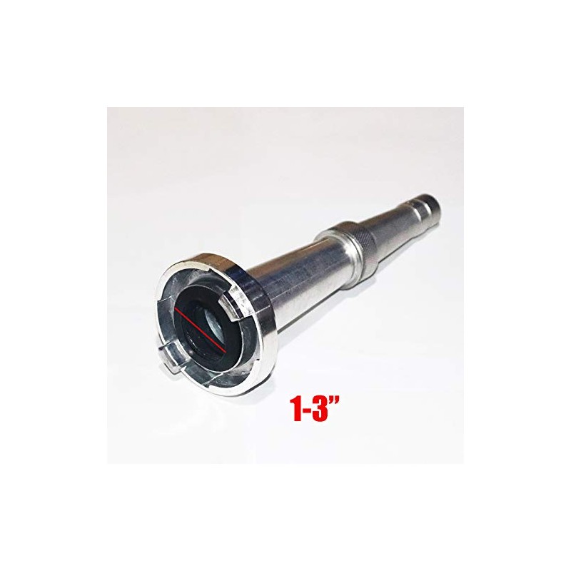 SagaSave Fire Hose Nozzle Coupling Fireman Powerful High Pressure for