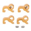 4PCS Micro Breaker Lockout Aluminum Alloy Sparkproof Circuit Breaker Lock