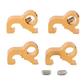 4PCS Micro Breaker Lockout Aluminum Alloy Sparkproof Circuit Breaker Lock for Industrial Electrical Equipment