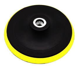 Sanding Pad, Φ4.9 inches (125 mm) Pneumatic Grinder, Hook and Loop Backing Pad, M10, Female Thread, 1/2 Piece, 5 Inch Plastic Magic Pad Grinder, Polisher Sander Pad (1-PCS)